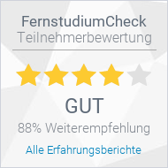 Alle Bewertungen zum Fernstudium