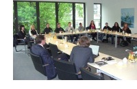 Gesundheitsmanagement-Studenten nehmen am Gemeinsamen Bundesausschuss teil.